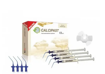 CALCIPAST MEGA PACK (Кольципаст Мега Пак) Cerkamed 4 шприца по 2,1 г. насадки-аплікатори 1720763629 фото