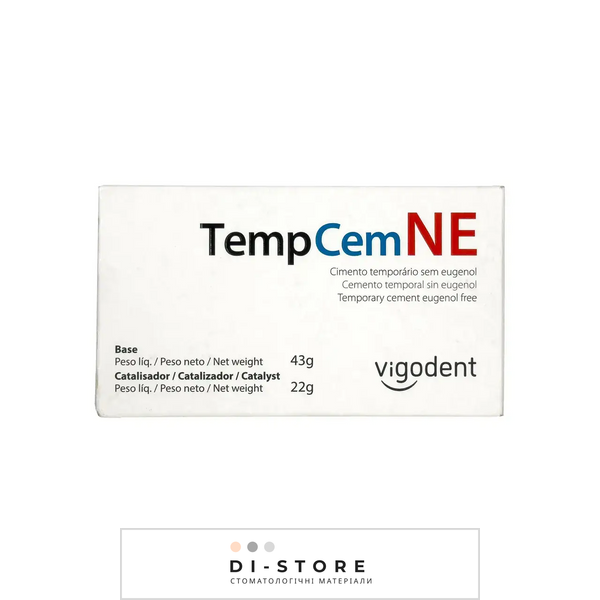 Цемент для тимчасової фіксації TEMP CEM NE, VIGODENT 142968 фото