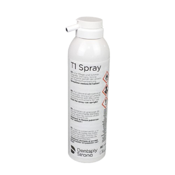 Масло-спрей T1 Spray, Dentsply Sirona, балон 250 мл, для очистки та змащування наконечників 143277 фото