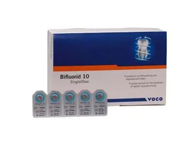 VOCO Bifluorid 10 (Бифлюорид) унидоз 5шт лак с фторидами натрия и кальция 1727680185 фото