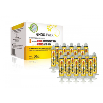 Шприци для промивання Cerkamed ENDO-PACK (ЕНДО-ПАК ЦИТРИК-АСІД) 40% 20шт 1716943213 фото